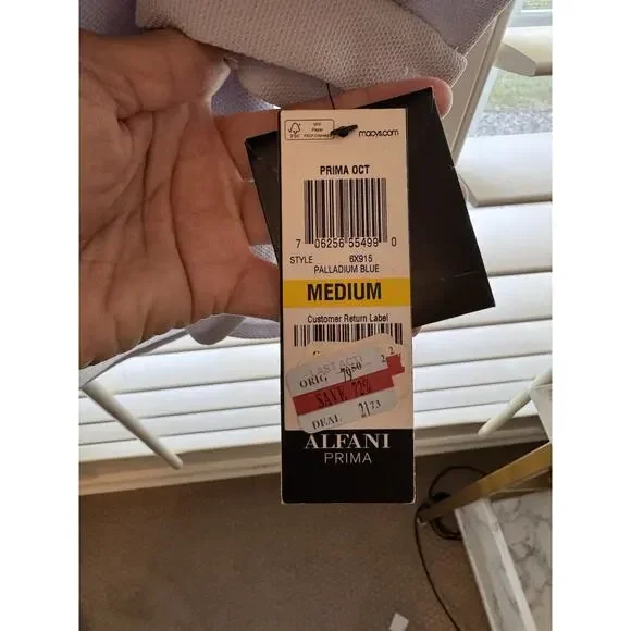 Alfani Prima Oct Oversized Blouse M - Picture 5 of 8